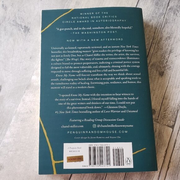 Know My Name A Memoir Chanel Miller - Picture 2 of 2